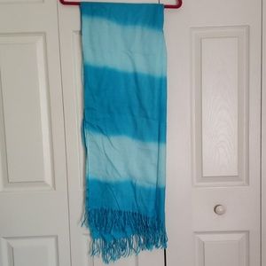 Blue Ombre Pashmina Scarf